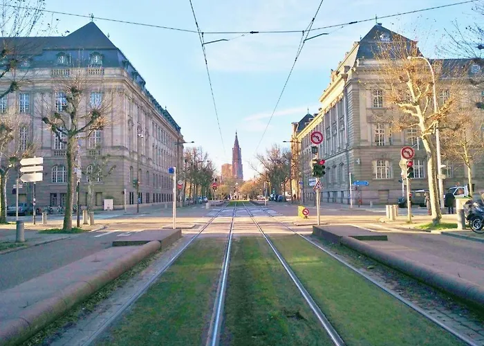Apartman 4 Etoiles Magnifique Neustadt - Spacieux, & Elegant Avec Balcon Et Belle Vue Strasbourg